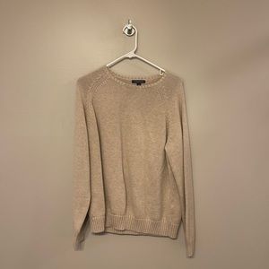 Tan Lands End Sweater